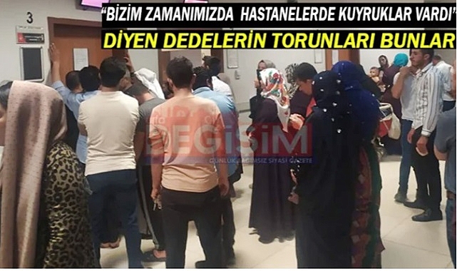 Şanlıurfa'da hastaların durumu içler açısı!