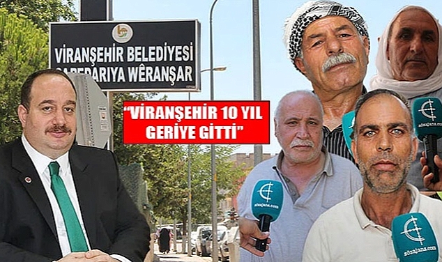 Halk Viranşehir Belediyesinden Müjde İstemiyor Gerçek hizmet istiyor