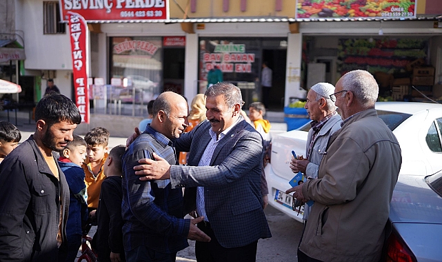 İYİ PARTİ ADAYI YETİM, DİREKLİ ESNAFININ SORUNLARINI DİNLEDİ