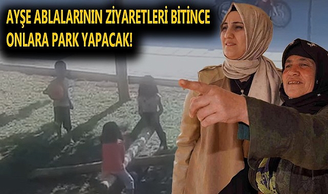 Siverek'te park bulamayan çocuklar bakın ne yaptı
