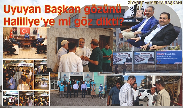 Uyuyan Başkan gözünü Haliliye'ye mi göz dikti?