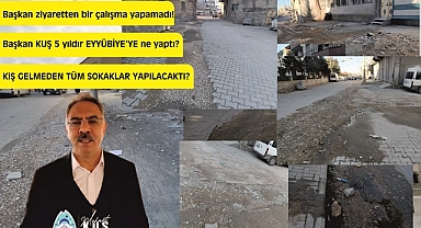 Eyyübiyeliler aylardır hizmet bekliyor