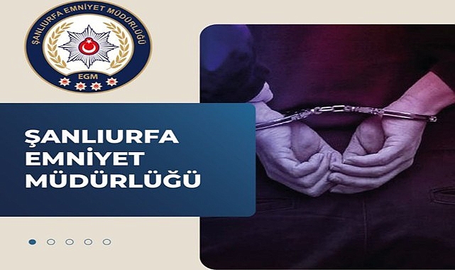 Suruç'ta kesinleşmiş cezası bulunan şahıs yakalandı